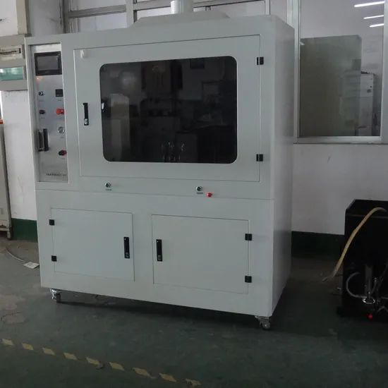 Full Face Masks Flame Resistance Tester Burning Testing Equipment - Image 6