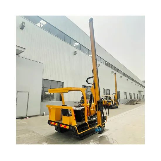New Mini Small Hydraulic Solar Pile Drivers and Piling Machine for Solar PV Construction to Press The Post - Image 5