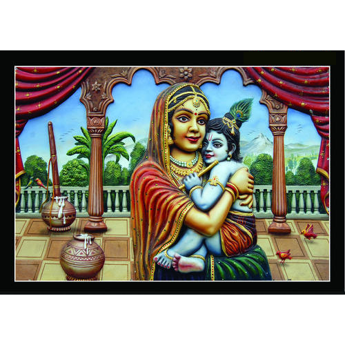 Fiber Artwork Painting Weight Lightweight Appearance Appealing Look Design Beautifully - Image 1