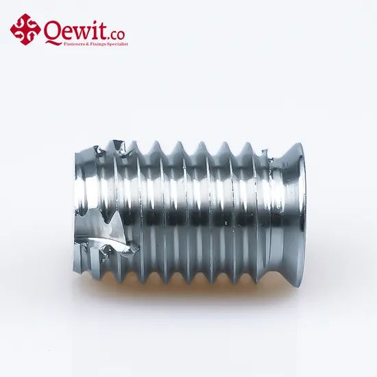 Versatile Blind Self Tapping Insert Zinc Plated Customizable Options - Image 1