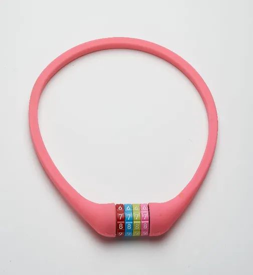 Colorful Silicone Secure Bicycle Lock Brand Nurbo Origin China Color Colorful Trademark Nurbo Model NO. SL4027 HS Code - Image 2