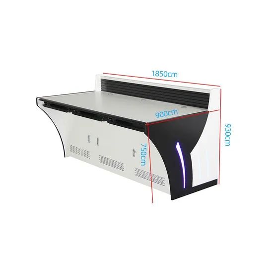 CNC Punching Processing Graphics Integration Steel PLC Control Room Console - Image 6