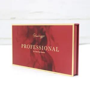 Custom Rigid Handmade Paper Eyeshadow Box Multi-Color Eyeshadow Tray - Image 3