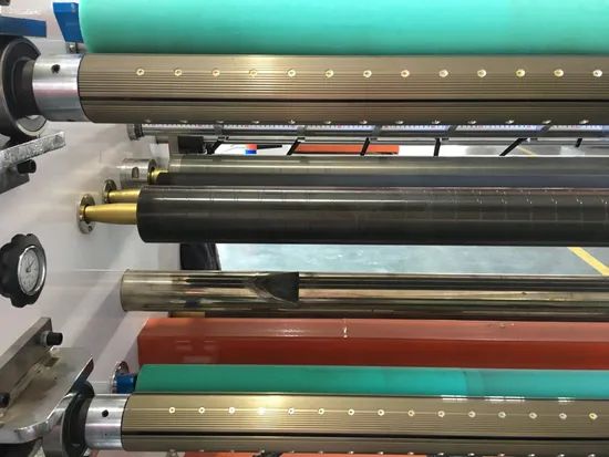 Medium Speed Computer Control Plastic Film Slitting Machine Origin Ruian Weight 2800kg Total Power 5.5kw Packaging Cartons - Image 3