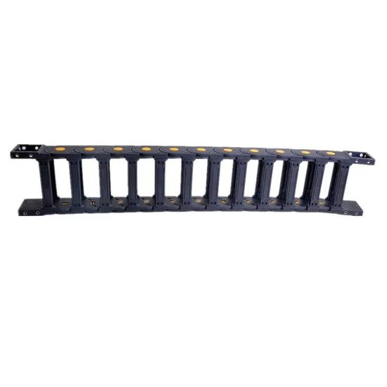 Plastic Semi Closed Drag Chain Cable Carrier Color Black Origin China Trademark OEM HS Code 3926909090 Structure Drag - Image 4