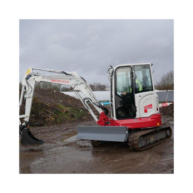 Takeuchi TB335R High Performance Mini Excavator with Yanmar Power - Image 4