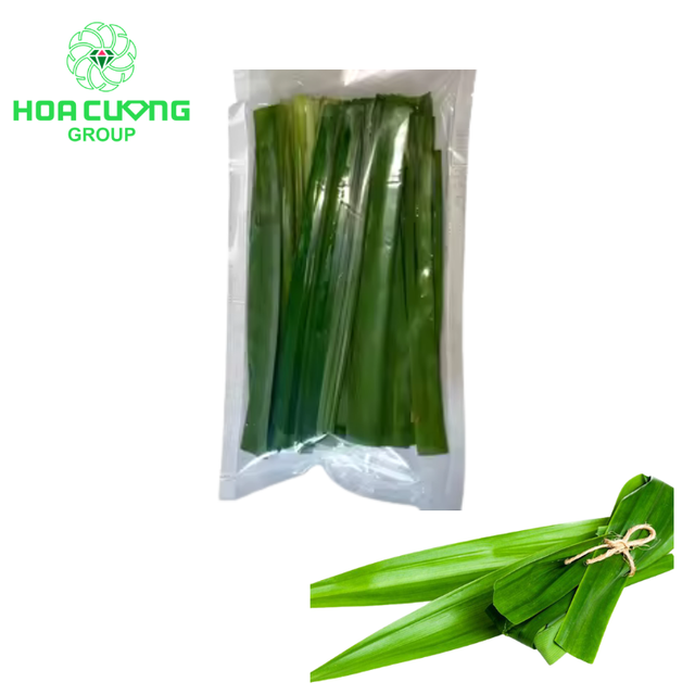 Frozen Fresh Pandan Leaves Color Vivid Green Form Frozen Leaves Aroma Natural Aroma Flavor Sweet, Floral Place of Origin Viet Nam - Image 1