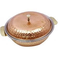 Stainless steel bowl copper plate handicraft best quality customized size copper bowl at wholesale price - Image 4