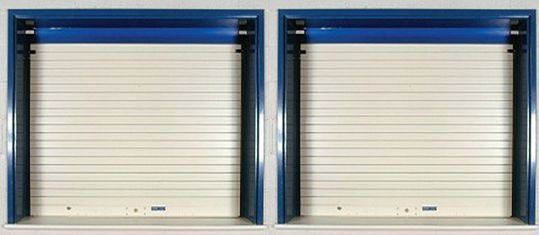 Fire Rolling Shutters Intended Use Domestic And Commercial Material Galvanized Or Stainless Steel Locking Mechanism Easy To Lock And - Image 1