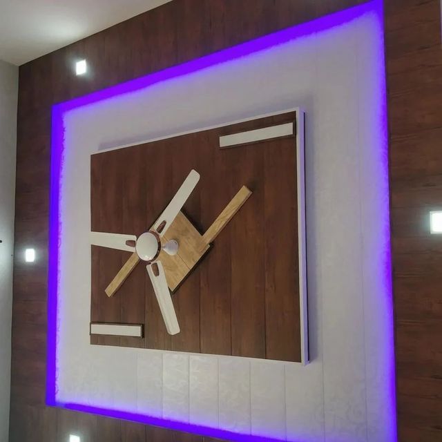 PVC False Ceiling Work Services Texture Modern Designs Fire Resistance Resistant Termite Resistance Resistant Moisture Resistance - Image 3