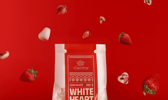 Wholesale OEM White Compound Chocolate with Strawberry Yogurt Flavor, Nuts and Assorted Dried Fruits - Image 4