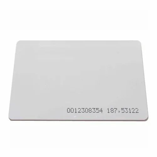 Dual Frequency RFID Cards Brand Impex Color White Material PVC Pattern Plain Texture Smooth Maintenance Easy Performance - Image 1