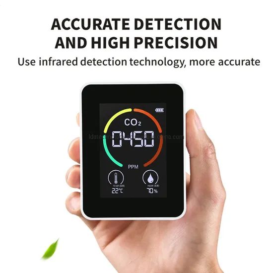 Carbon Dioxide Concentration Meter with Temperature Humidity Display - Image 1