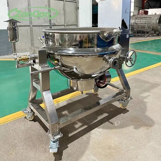 Industrial Jacketed Kettle Pressure Cookers for Food Processing - Image 2