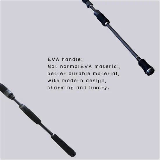 Factory Wholesale Casting Rod Carbon Fishing Rods MOQ 200 OEM Yes Action F Section 2 Origin China Weight(g) 1kg Trademark - Image 2