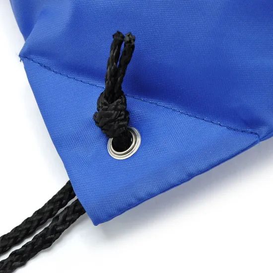 Promotional Fashionable Recycled Polyester Fabric Backpack School Drawstring Bag - Image 4