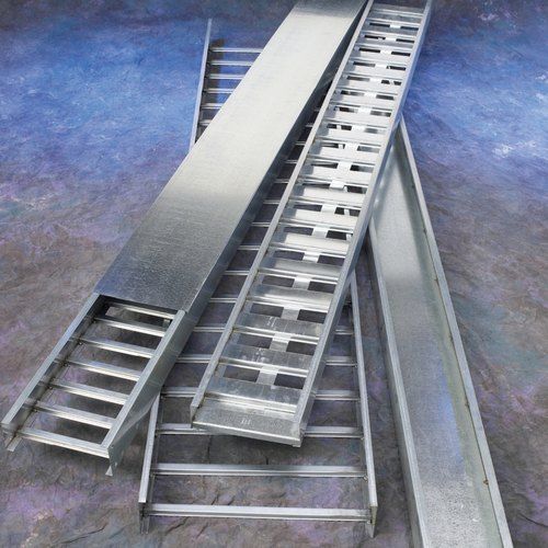 Galvanized Coating Ladder  GI Galvanized Coating Ladder Surface Finish Smooth Color AS PER REQERMENTS Type Ladder Type Cable - Image 5