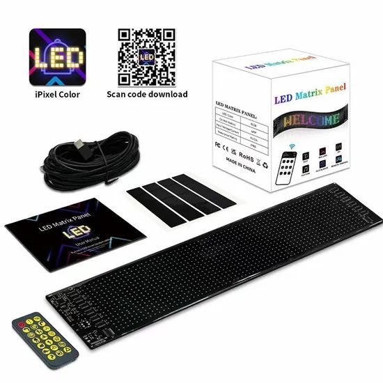 374 92mm RGB LED Flexible Colour Programmable Sign Soft Screen - Image 6