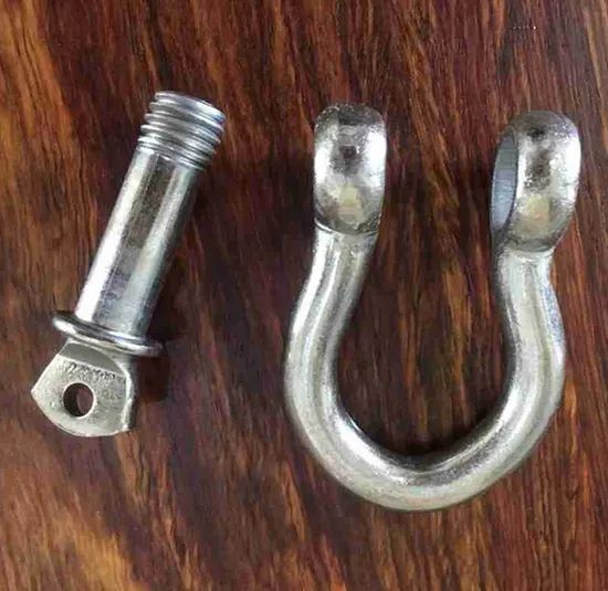 European Anchor Shackle G209 Galvanized Payment Tt Stocks Yes Deposit Yes Sample Free Origin China Color Silver Trademark - Image 2