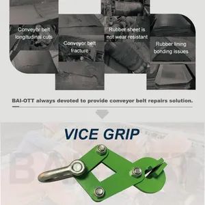 Conveyor Belt Clamping Tool Plier Vice Grip Origin China Shape Rhombic Jaw Width 50mm Type Stationary Trademark BAI-OTT Model NO. #R020200 - Image 3