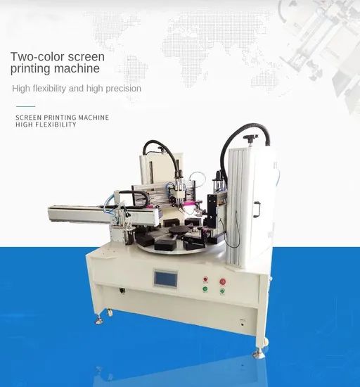 QFW-00608 Two Color Screen Printer 220V 1000PC/H 1 Station 1680mm 1Y - Image 1