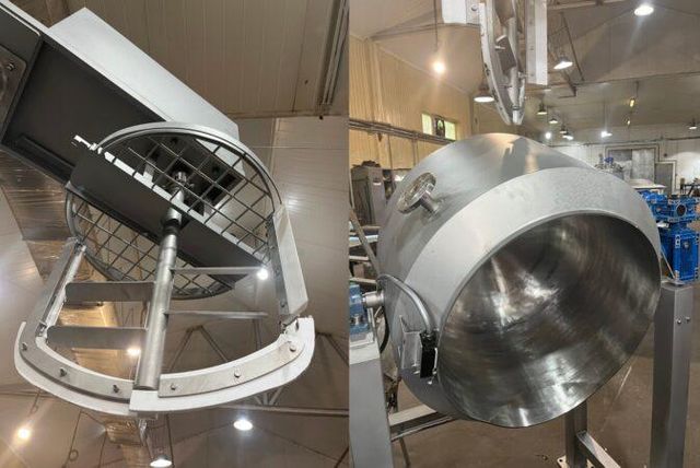 Industrial Cooking Kettle (Cream Cooker) Origin European Union Cooling System Optional Agitator Speed Adjustable Control System User-friendly - Image 1