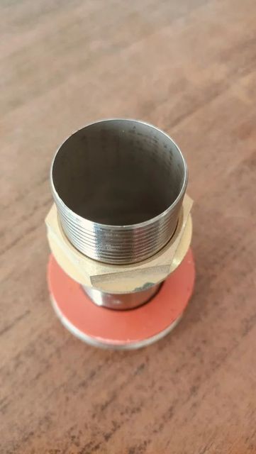 Stainless Steel Wash Basin Waste Coupling Color Silver Finish Glossy Rust Free Yes Usage/Application Kitchen Sink Material Pvc Or Abs, Stainless - Image 1