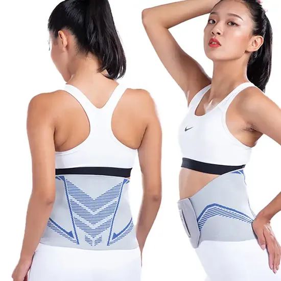 Knitted Back Pain Relief Breathable Waist Support Strap - Image 6