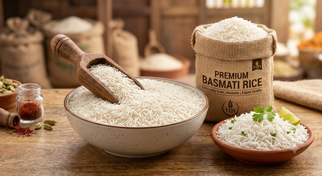 Basmati 1121 Features No Preservatives, Organic - Image 1