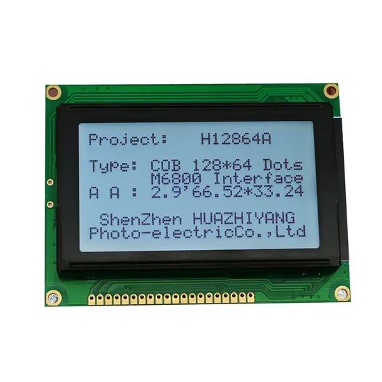 Popular Part 128X64 DOT Matrix Graphic COB LCD Module Origin China Type Graphic HS Code 852491 Driver IC Nt7107 Model NO. H12864A - Image 4