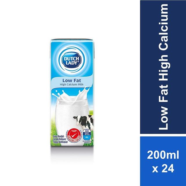 Wholesale Price Dutch Lady UHT Low Fat High Calcium Milk 200ml Great To Pairing It with Cereal In The Morning - Image 6