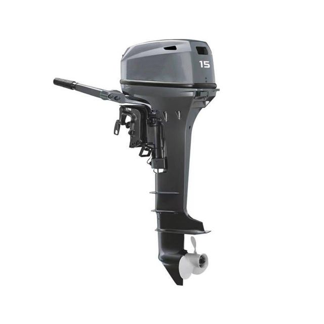 Nissan 20 HP NSF20CEF1 Outboard engine lightweight and portable boat motor with powerful performance fuel efficiency and electric start system ideal for fishing trips recreational boating and marine applications - Image 4