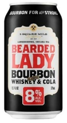 Bearded Lady Bourbon Whiskey & Cola - Image 3