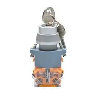 IP45 La110-A2-Y Push Buttons Switch Rotary Key Switch Brand Utl Color Grey Origin China Trademark UTL Type Composite HS Code 85318090 - Image 3