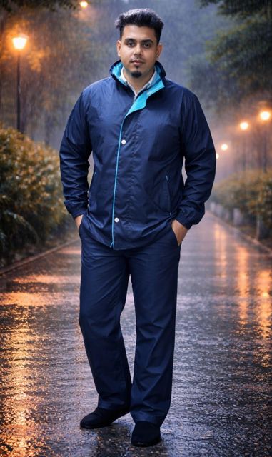 Raincoat / Rainwear / Rainsuit / Wet Weather Clothing / Waterproof Wear - Image 3
