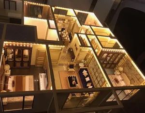 Customized Architectural Model Real Estate Apartment Miniature Sand Table - Image 3