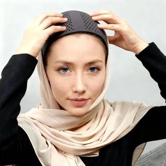 Wrap Cap Hair Net & Routine Comfortable Easy Use MOQ 200 Color Black HS Code 0201 Style Simple Origin China Shape - Image 1