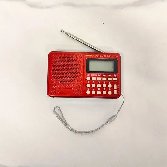 Portable Solar Power Am/FM/Sw Mini Cassette Recorders Radio MP3 - Image 2