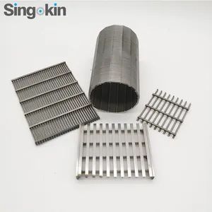 SS304 316 Wire Mesh Screen Filter False Bottom Mash Screen Style Filter Origin China Model NO. Wedge Hole Shape Square Thickness - Image 4