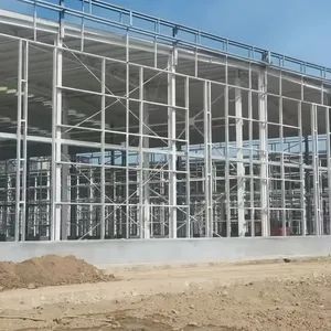 Wide Span Rigid Steel Structure Production Building for Storage - Image 6