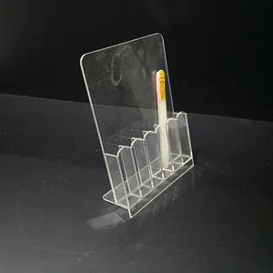 Transparent Nail File Storage Stand Manicure Shelves Beauty Tools Holder - Image 2