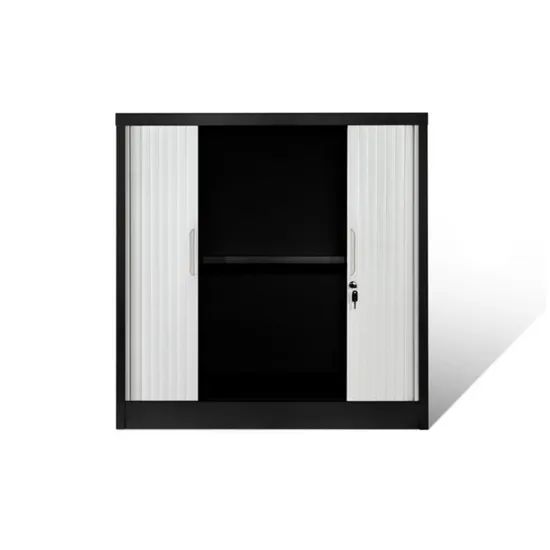 High-End Home Office Furniture Functional Large Tambour Door Filing File Cabinet - Image 4