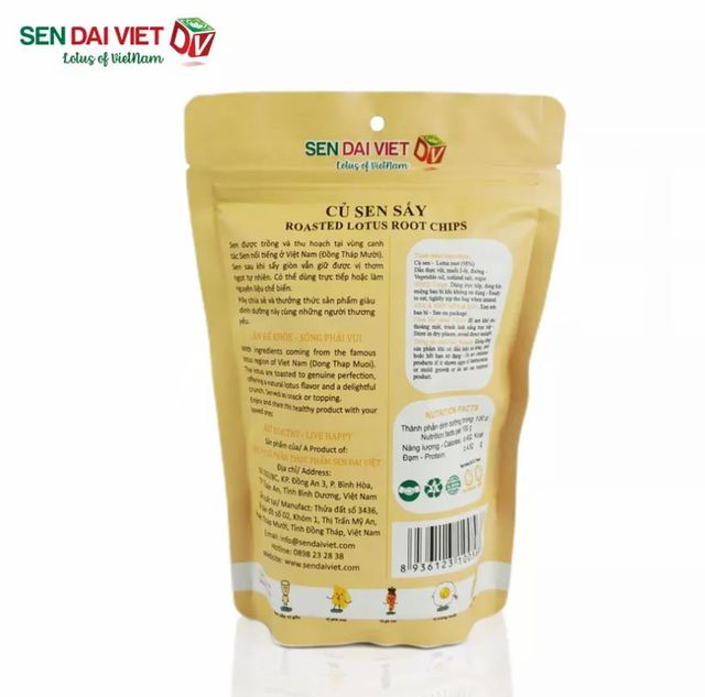 Ingredients Delicious Yummy HACCP Certified Bulk Price Supplier healthy snacks Roasted Lotus Root Chips - Image 3