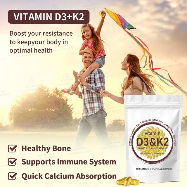 GMP COA HALAL NSF certificated factory seasonal multi vitamin supplement muscle bone health immune support soft capsules vitamin d3 k2 softgel - Image 11
