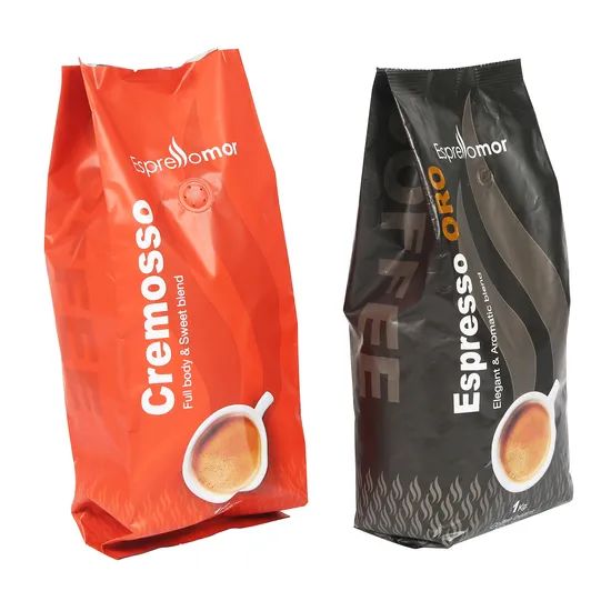 Custom Size Food Pouch Flat Bottom Plastic Stand up Bag with Zipper and Valve for Coffee Beans and Tea Packaging - Image 6