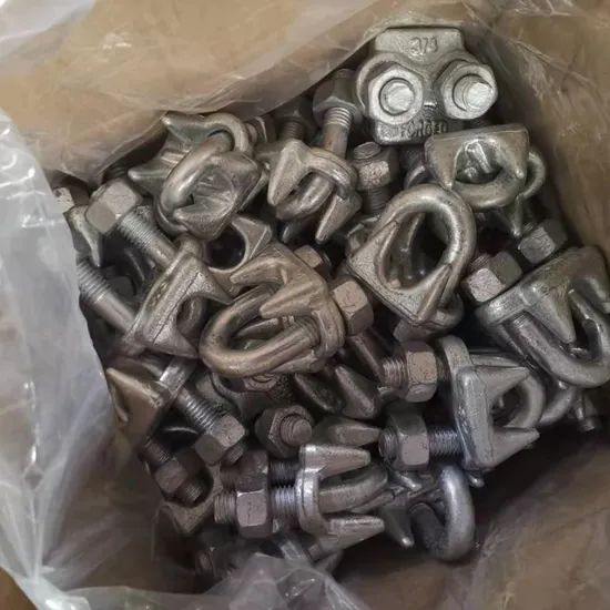 OEM/ODM Custom Rigging Support U. S. Type Drop Forged Wire Rope Clips - Image 6