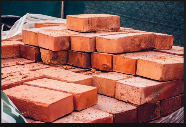 Red Bricks, 9 Inch Color Red Size 9 Inch Brick Color Light Red Material Clay, Clay-based Construction Method Fired In A - Image 1