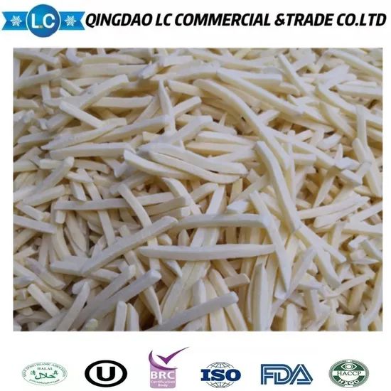 Frozen Orange Sweet Potato Strips IQF -18c Balanched GMO-Free Shandong China Brc ISO FDA HACCP Halal 1Y MOQ100 - Image 5