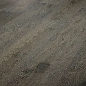 Oak Emboss Multi Layer Composite Floor E0 CE 15mm Smoked Wood Grain T\&G LK-09 - Image 5