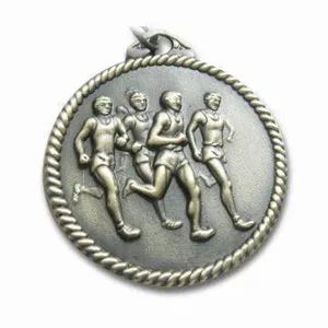 Retro Customized Clock and Watch Shape Medal Origin Dongguan Model NO. M-107 Technique Casting HS Code 8306299000 Usage Promotion Gifts - Image 5
